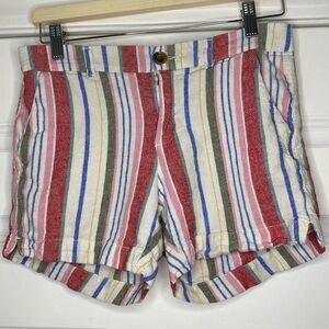 Old Navy Everyday Short Rainbow Striped Shorts Size 6